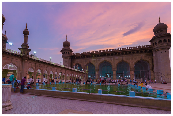 WJH -Hyderabad City Tour - Mecca Masjid